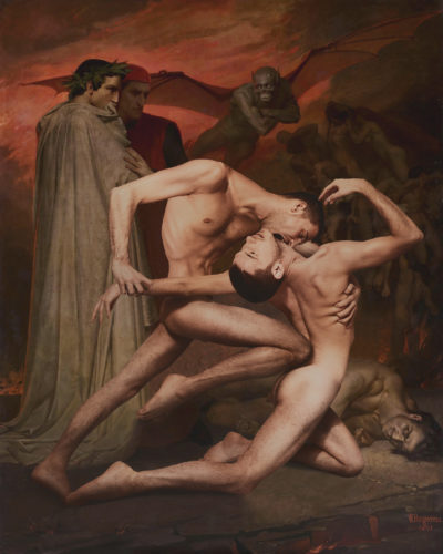 Dante And Virgile William Bouguereau 1850, Matthieu