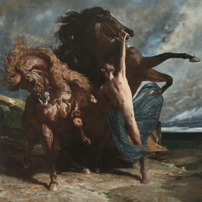 Automedon And The Horses Of Achilles Henri Alexandre Georges Regnault 1868, Matthieu